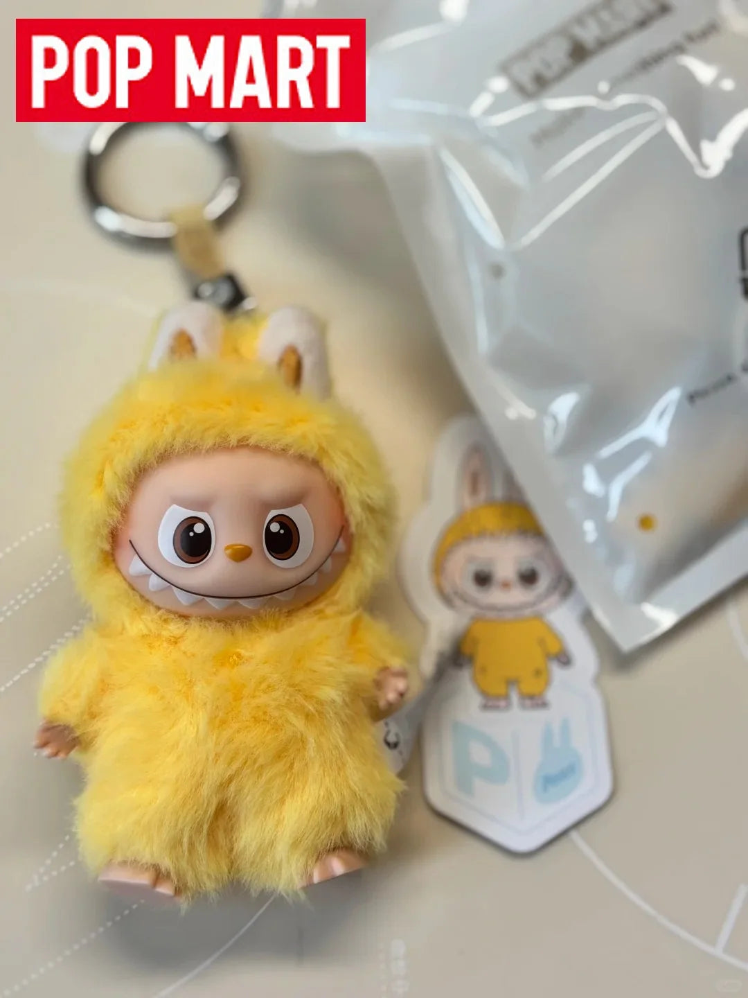 Original POP MART LABUBU Pin For Love Blind Box & Figures