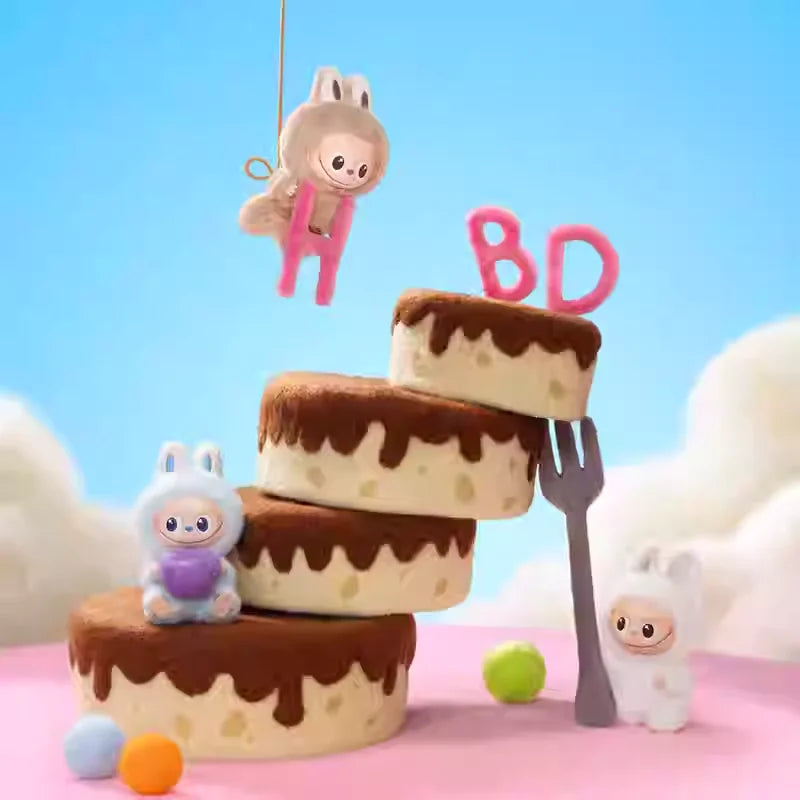 Original POP MART LABUBU Pin For Love Blind Box & Figures