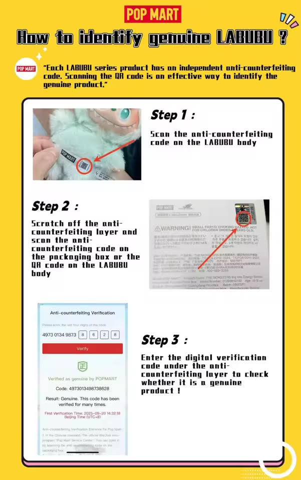 Pop Mart Labubu The Monsters 3.0 Big into Energy Series Pendant Blind Box & Figures